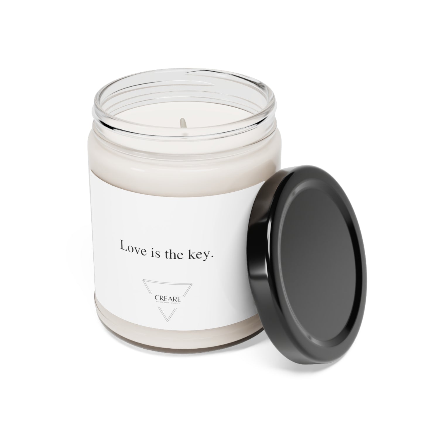 Love is the key - Scented Soy Candle, 9oz