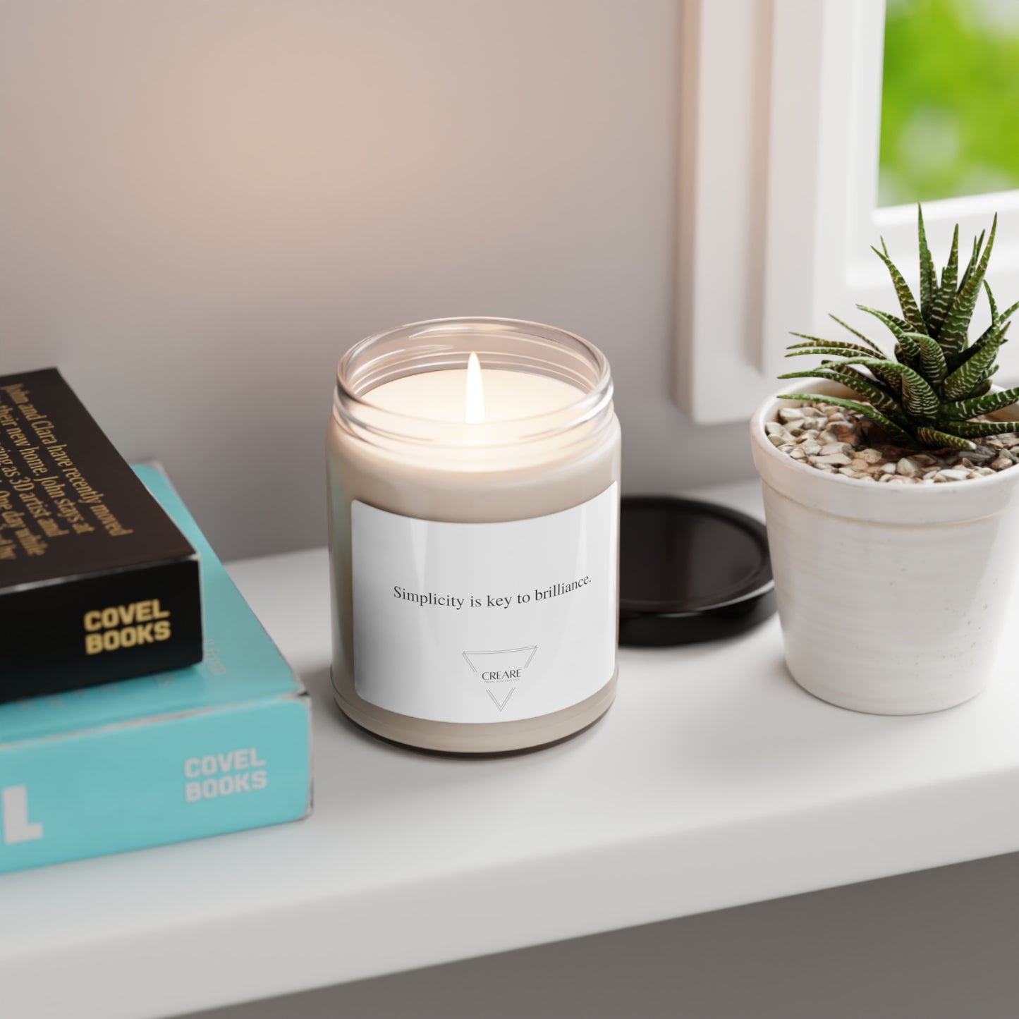 Simplicity Is Key - Scented Soy Candle, 9oz