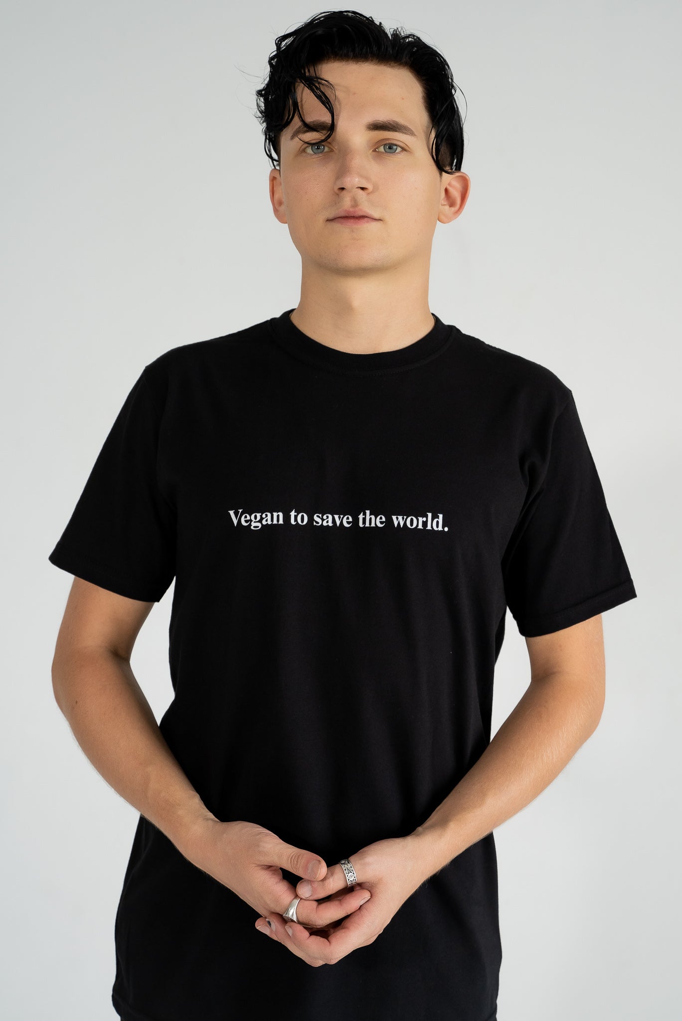 Vegan to save the world - Organic T-Shirt