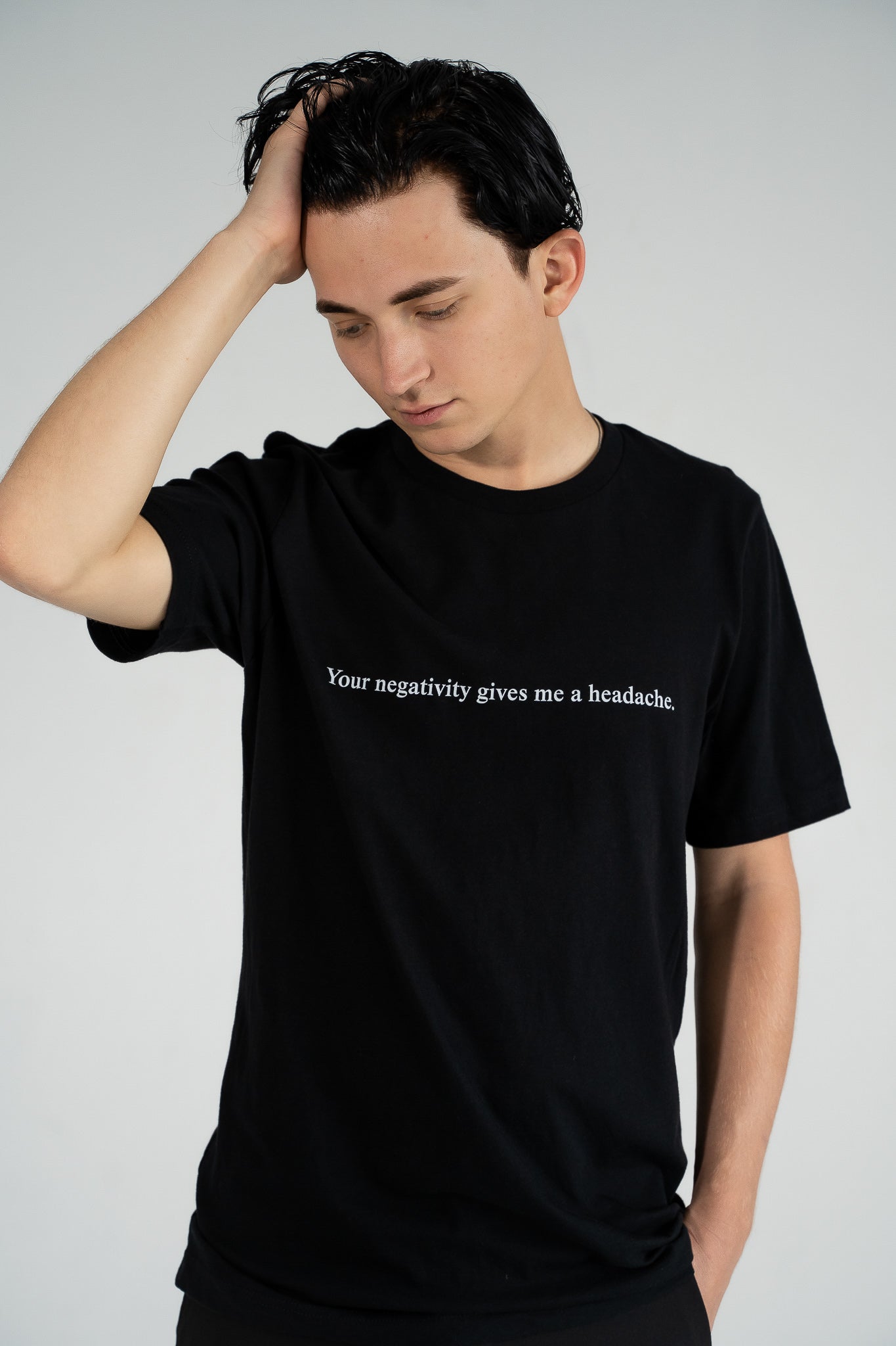 Your negativity gives me a headache - Organic T-Shirt