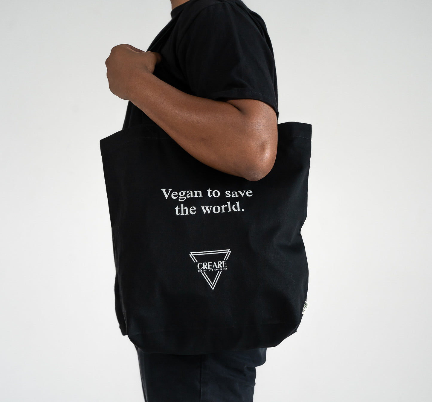 Vegan to save the world - Eco Tote Bag