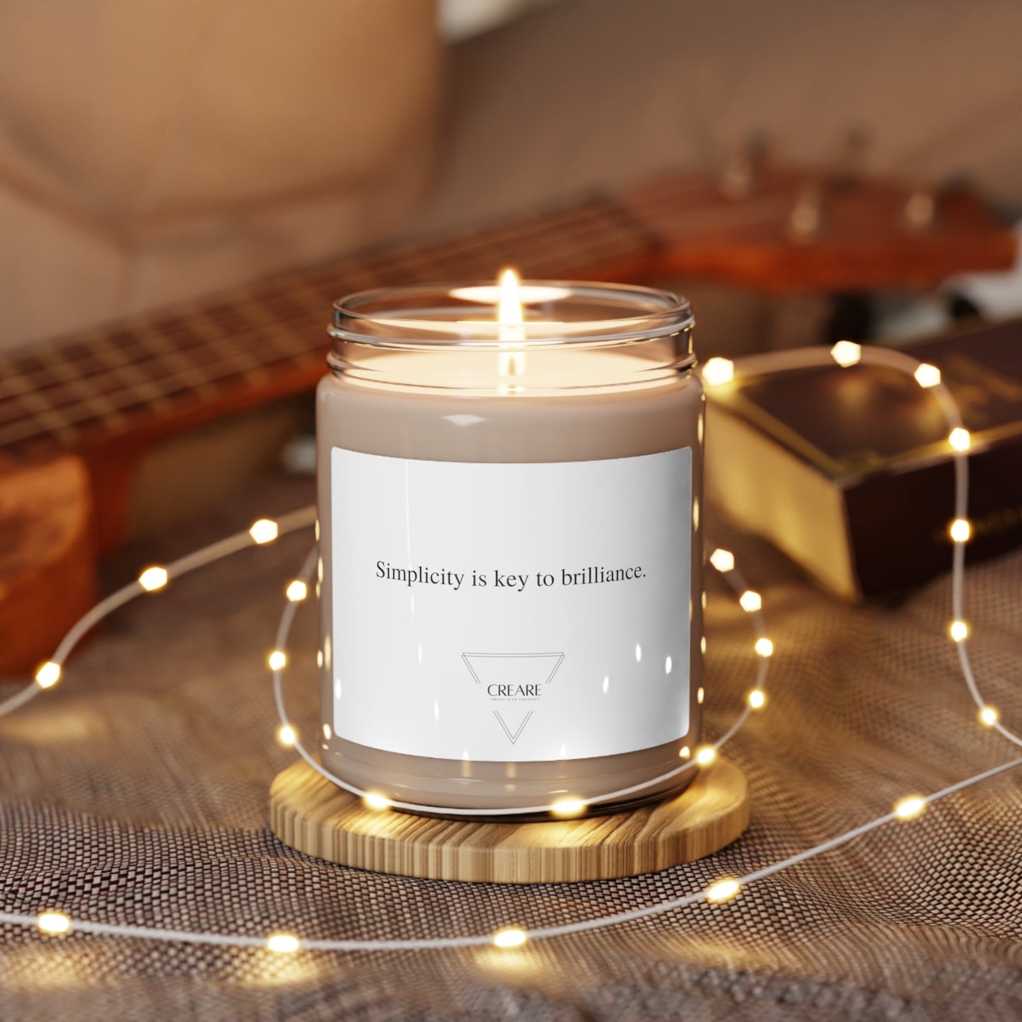 Simplicity Is Key - Scented Soy Candle, 9oz