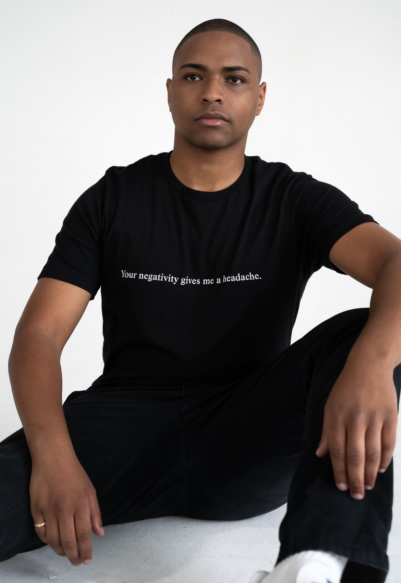 Your negativity gives me a headache - Organic T-Shirt