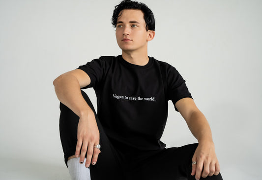 Vegan to save the world - Organic T-Shirt